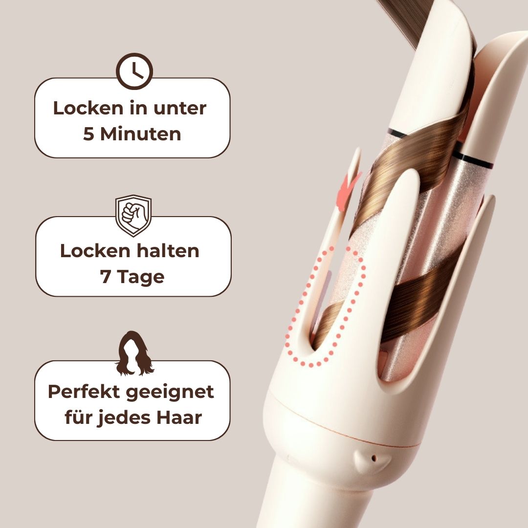Curlie Pro™ - Automatischer Lockenstab