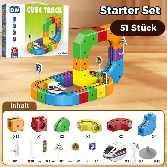 Cube Track™ - Magnetische Schienenbausteine