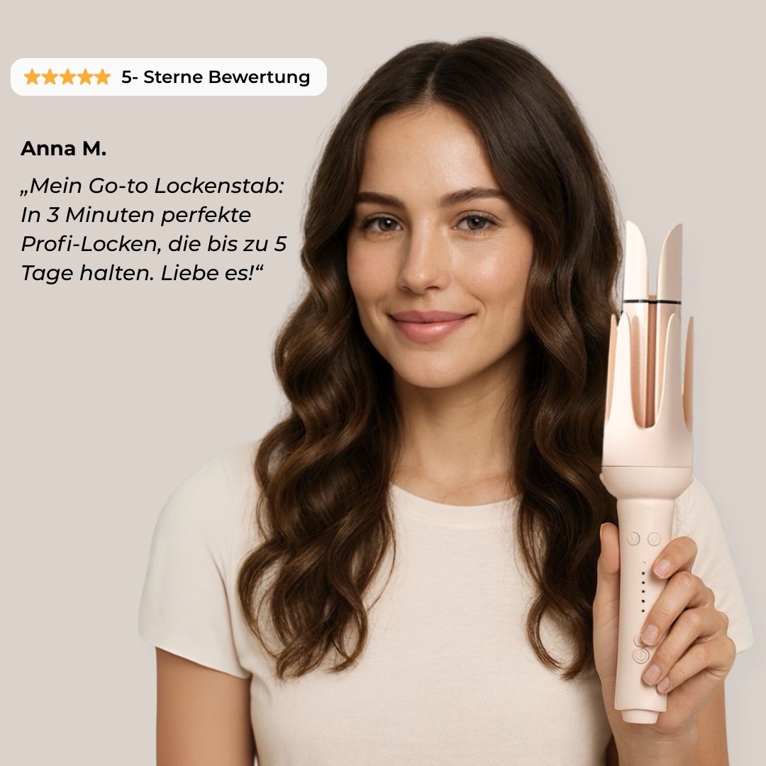Curlie Pro™ - Automatischer Lockenstab