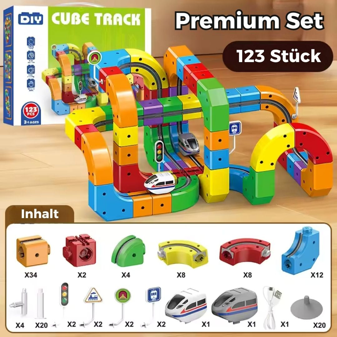 Cube Track™ - Magnetische Schienenbausteine