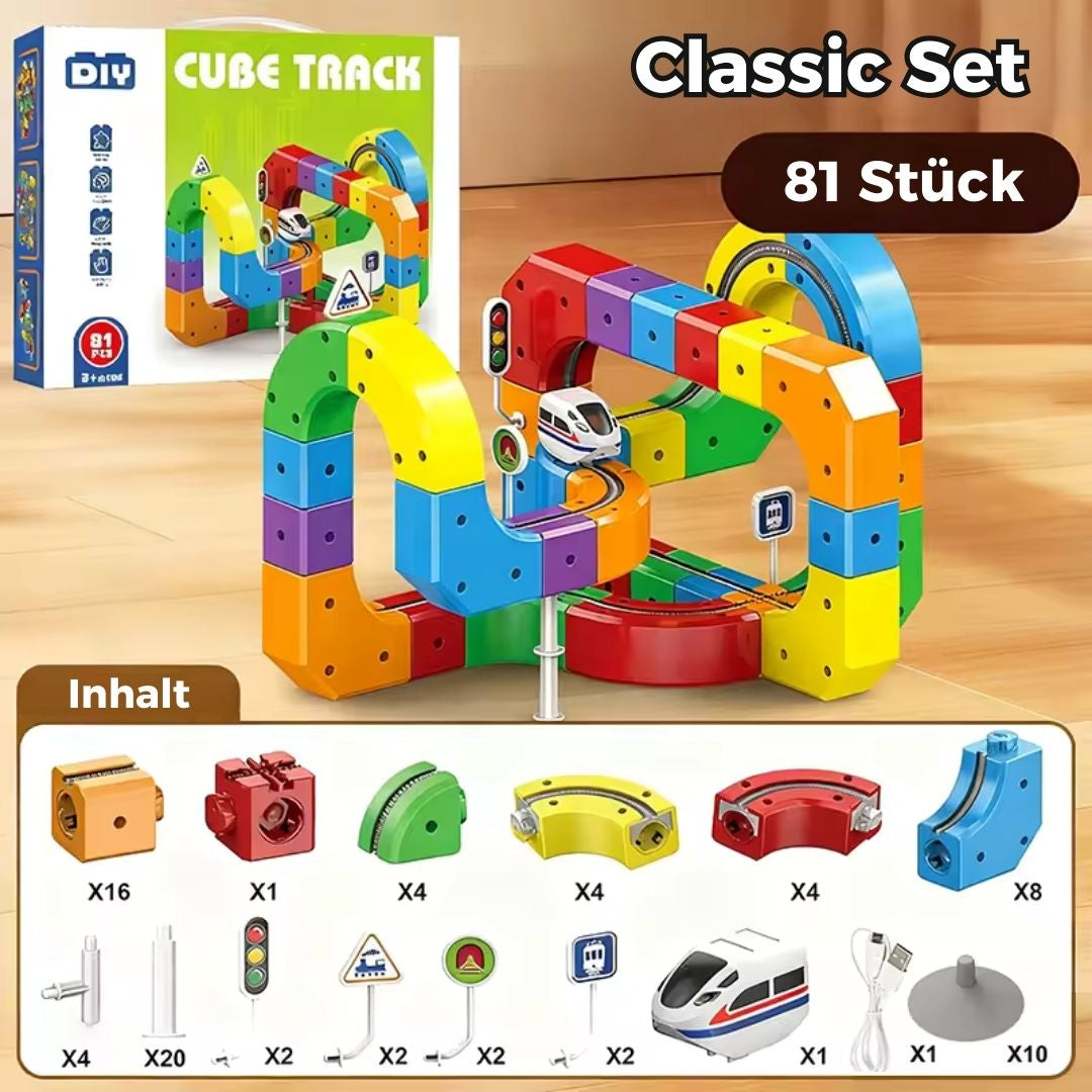 Cube Track™ - Magnetische Schienenbausteine