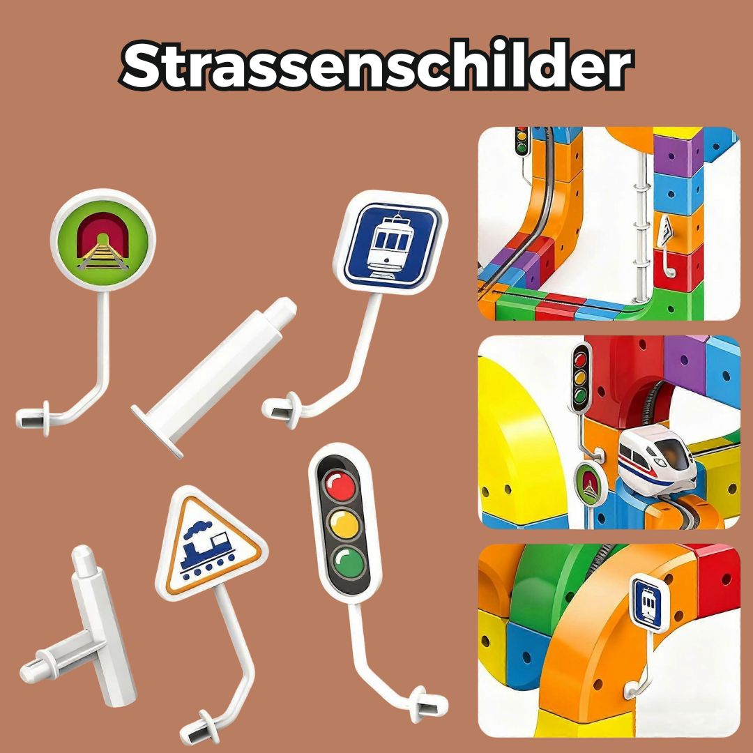 Cube Track™ - Magnetische Schienenbausteine
