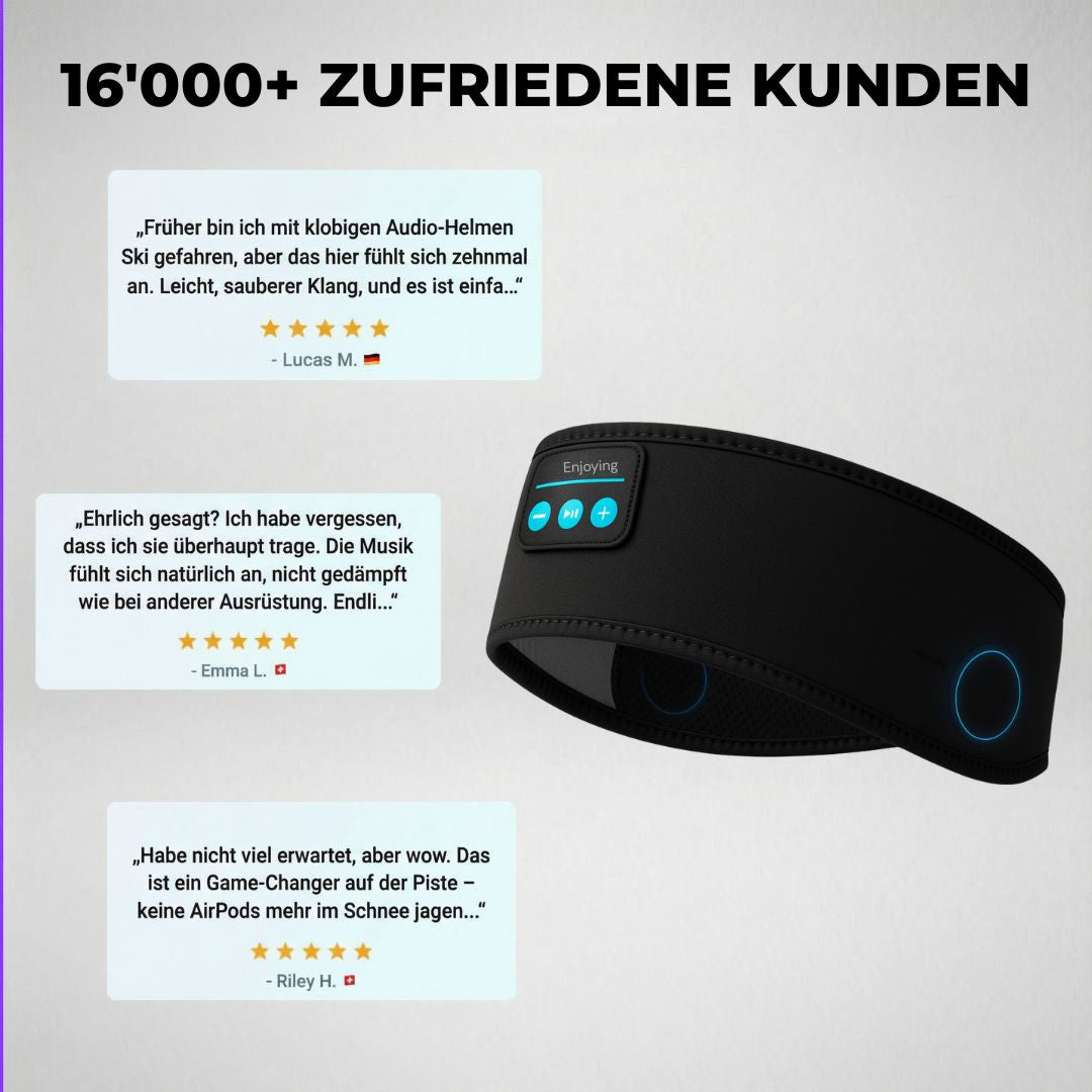 Enjoying™ - Bluetooth Stirnband
