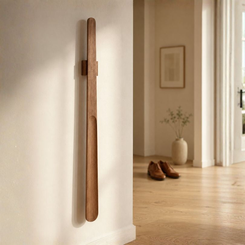 StepEase™ - Magnetischer Holz-Schuhlöffel