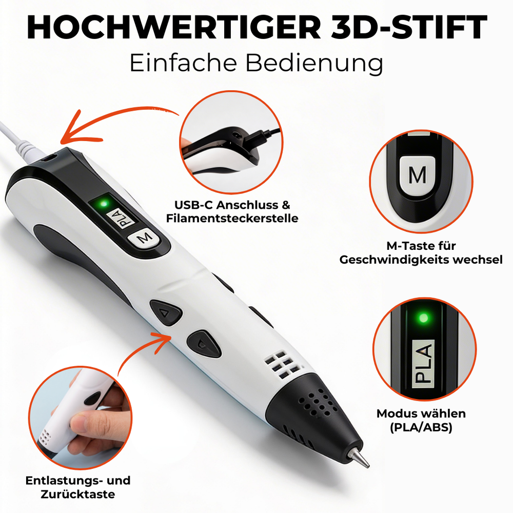 Premium 3D-Stift Set