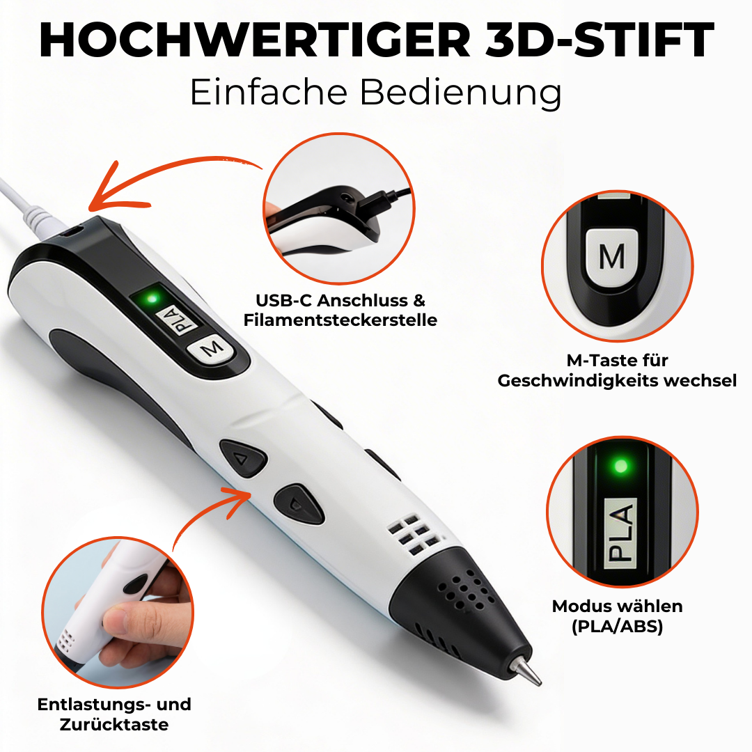 Premium 3D-Stift Set