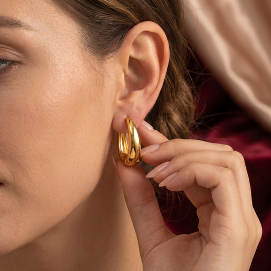 Cleo Hoops Ohrringe