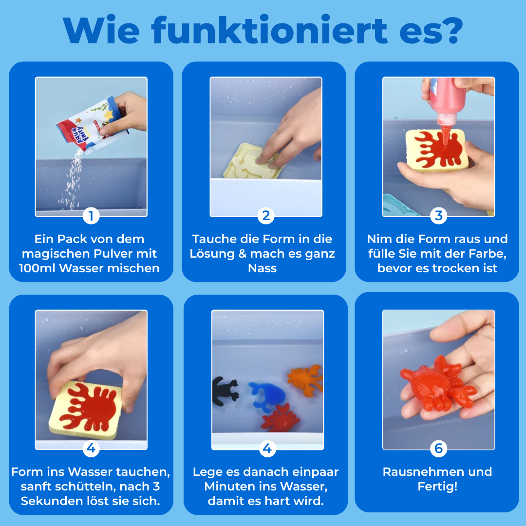Aquafee™ - das magische Wasser-Kinderspielzeug