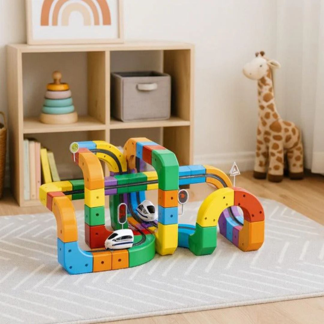 Cube Track™ - Magnetische Schienenbausteine
