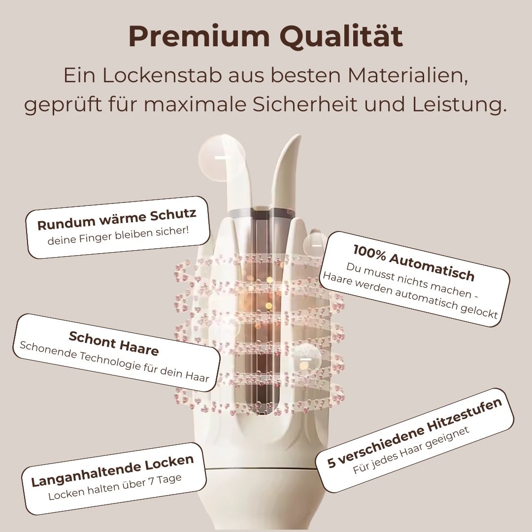 Curlie Pro™ - Automatischer Lockenstab