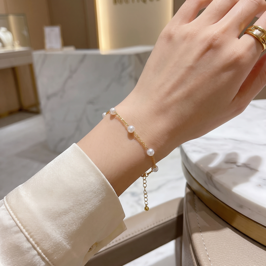 Pearl Kiss Armband